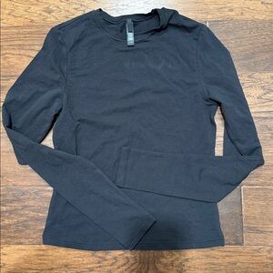 NWOT Skims Black Long Sleeve Shirt